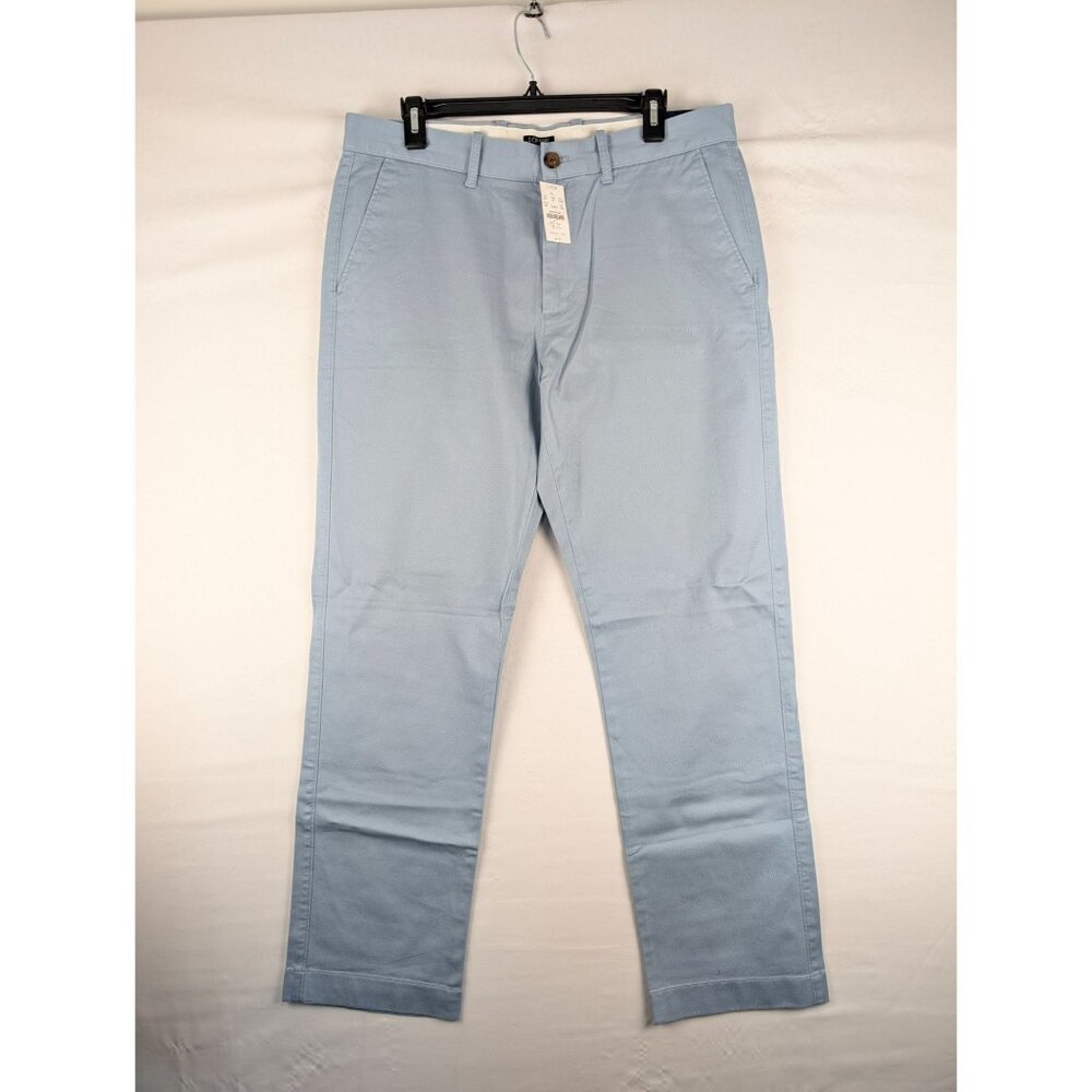 J.Crew Pants‎ Mens 33x30 Light Blue Straight Fit Chino